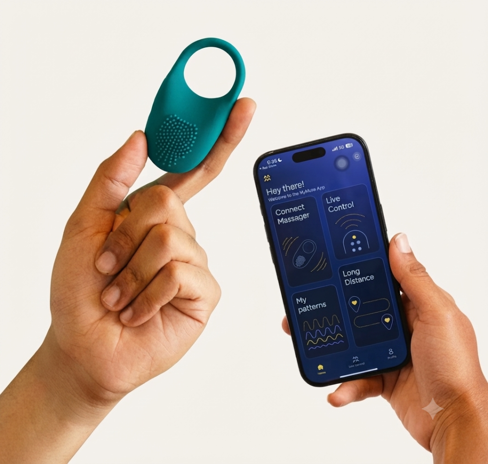 CARE DESIRE LOOP+ APP-ENABLED VIBRATING RING