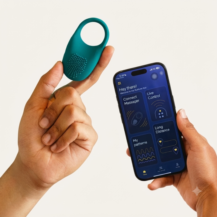 CARE DESIRE LOOP+ APP-ENABLED VIBRATING RING
